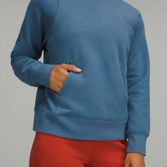 Lululemon Loungeful Hoodie in Soft Denim | Size 8 - Picture 3 of 11